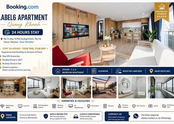 Label6 Coliving Quang Khanh - 24 Hours Stay - Flexibe Check-In Time